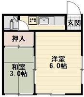 メゾンカシェの間取り