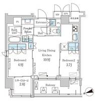 物件の間取り画像