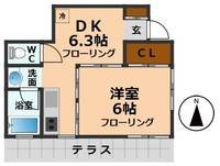 物件の間取り画像
