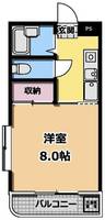 ポルシェ北野町の間取り