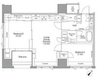 物件の間取り画像