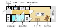 大阪府大阪市西成区山王2(マンション)の賃貸物件の間取り