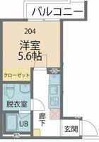 カインドネス横浜根岸の間取り