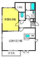 サニーコートの間取り