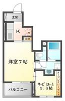 物件の間取り画像