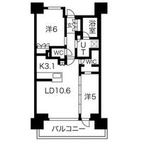 プラウド錦町公園の間取り