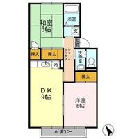 香川県高松市屋島西町(アパート)の賃貸物件の間取り