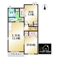 物件の間取り画像