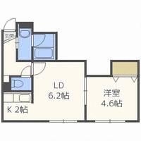 BIOS菊水元町の間取り