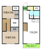 物件の間取り画像