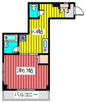 ベルフォレストの間取り