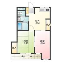 徳島県徳島市南昭和町5(マンション)の賃貸物件の間取り