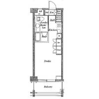東京都江東区亀戸1(マンション)の賃貸物件の間取り