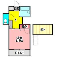 ニューハイツ桜IVの間取り