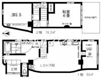 東京都大田区上池台1(マンション)の賃貸物件の間取り