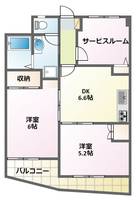神奈川県横浜市港北区高田西3(マンション)の賃貸物件の間取り