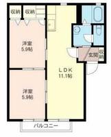 物件の間取り画像