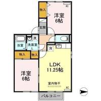 クレールコートの間取り
