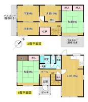 埼玉県加須市旗井(一戸建)の賃貸物件の間取り