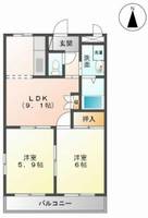 リヴィエール宮前の間取り