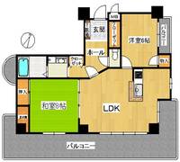 ナビオ水前寺の間取り