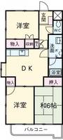 山星マンションの間取り