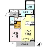エフォートの間取り