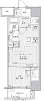 東京都中央区日本橋横山町(マンション)の賃貸物件の間取り