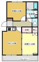 物件の間取り画像