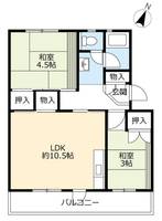 物件の間取り画像