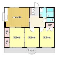 アルカディアマンションの間取り