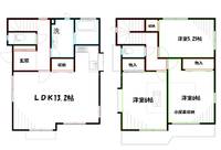 東京都三鷹市井口4(一戸建)の賃貸物件の間取り