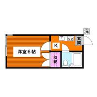 東京都目黒区目黒3(アパート)の賃貸物件の間取り