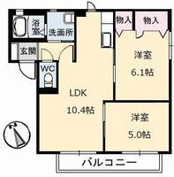 物件の間取り画像