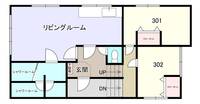 BMC筑後町ビル501の間取り