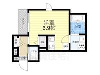 大阪府大阪市淀川区三津屋南2(アパート)の賃貸物件の間取り