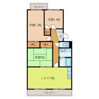 静岡県浜松市中央区小池町(マンション)の賃貸物件の間取り