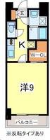バーシティハウス材木町の間取り