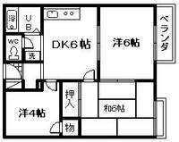 ベルネージュ 2の間取り