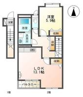 物件の間取り画像