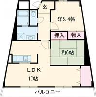 物件の間取り画像