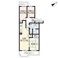 UR船堀六丁目パークハイツの間取り