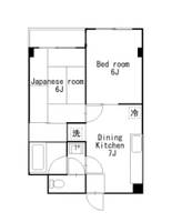 神奈川県川崎市川崎区渡田1(マンション)の賃貸物件の間取り