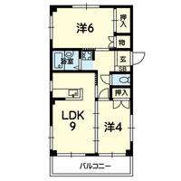 センシブル平成B棟の間取り