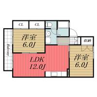 千葉県千葉市若葉区西都賀1(アパート)の賃貸物件の間取り