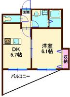 物件の間取り画像