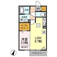 埼玉県さいたま市大宮区堀の内町3(アパート)の賃貸物件の間取り