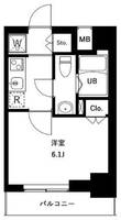 アーバンパークお花茶屋の間取り