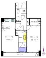 ダイアパレス麻布十番の間取り