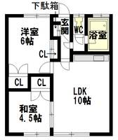 物件の間取り画像